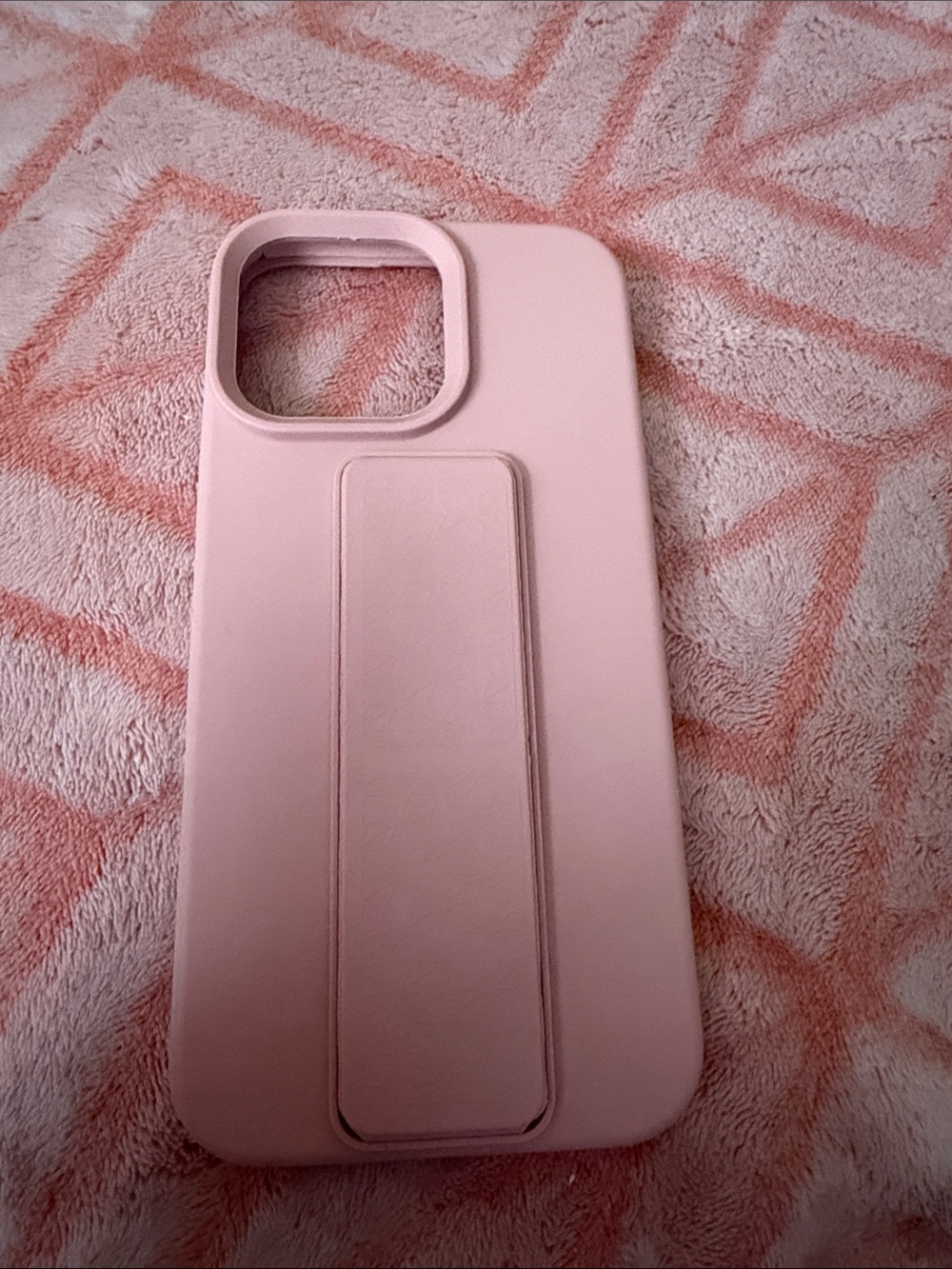 Pink Phone Case with Kickstand - Compatible Cell Phone Accessory